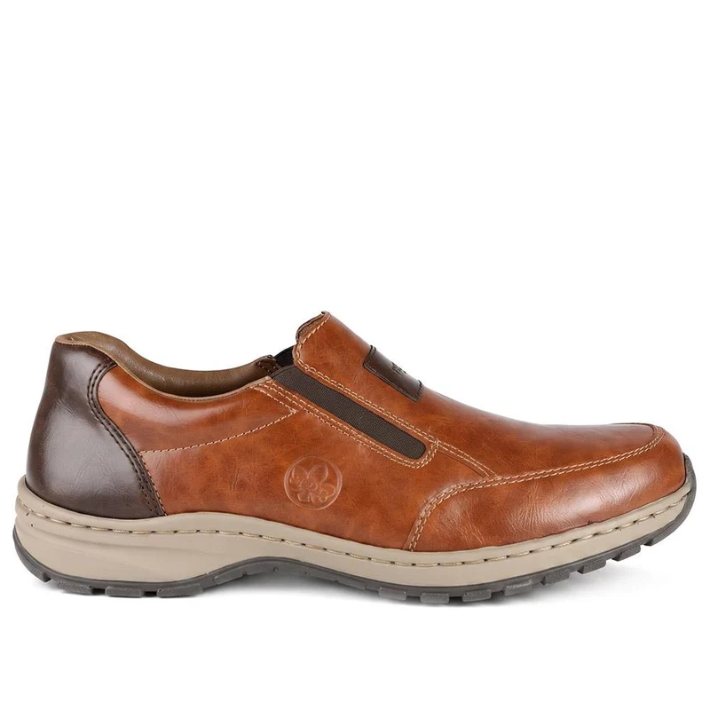 Extra-Wide Slip-On Shoes - RKR32528 / 319 099 - Tan