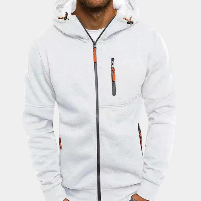 Fabian | Lässiger Herren-Hoodie mit Reißverschluss und Kapuze