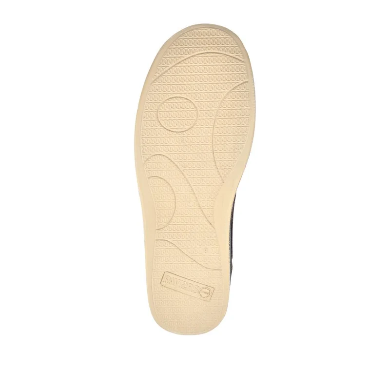 Wide Fit Wool Slippers - QING42013 / 327 974 - Navy