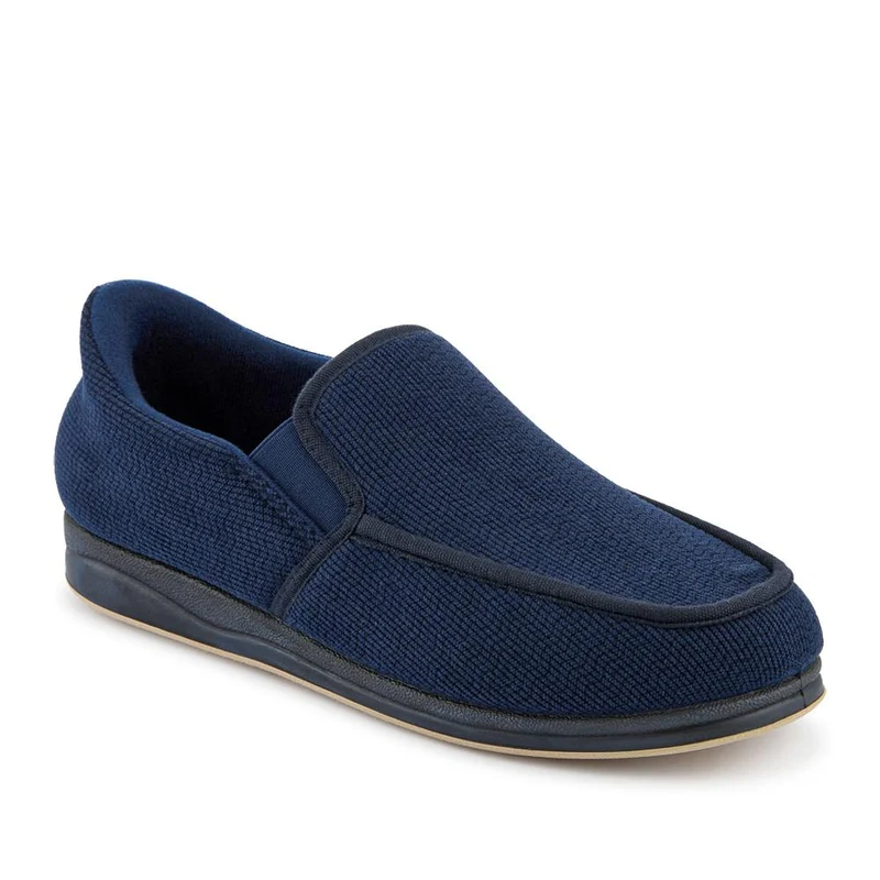 Easy Step In Extra Wide Corduroy Slippers - QING42009 / 327 900