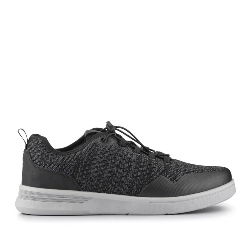 Bungee-Laced Memory Foam Shoes - BOJIE41027 / 327 404 - Black
