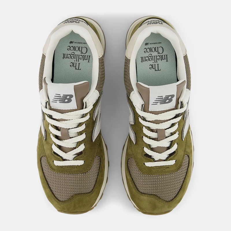 New Balance Unisex-Sneaker 574 | Calcium Dark Silver