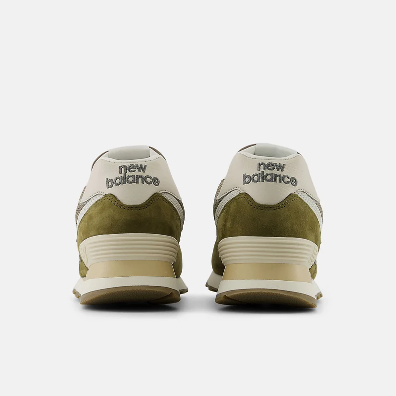 New Balance Unisex-Sneaker 574 | Calcium Dark Silver