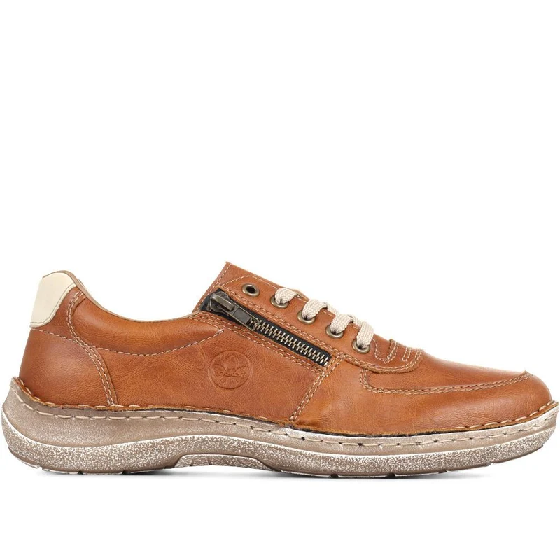 Casual Lace-Up Shoe - RKR29504 / 313 978 - Tan
