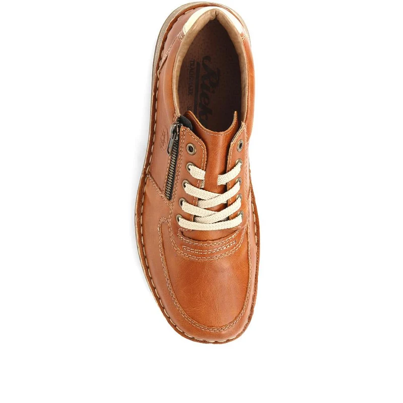 Casual Lace-Up Shoe - RKR29504 / 313 978 - Tan