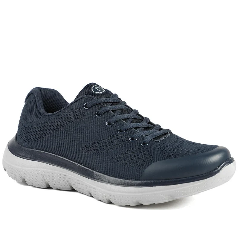 Wide Fit Memory Foam Lace Up Trainers - BOJIE43001 / 328 889
