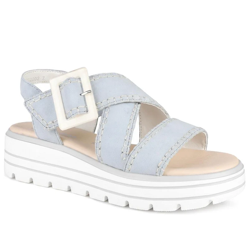 Remonte Cross Strap Wedge Sandals - RKR43066 / 330 543