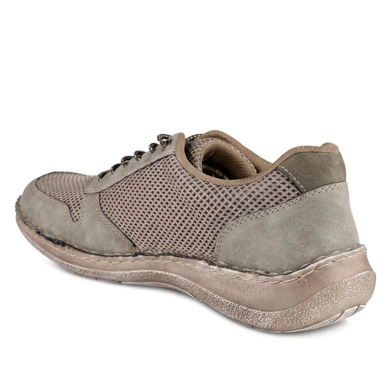 Rieker Casual Slip On Shoes W/ Bungee Laces - RKR43059 / 330 542 - Grey