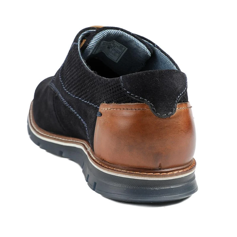 Bugatti Leather Lace Up Shoes - BUG43513 / 329 256 - Navy