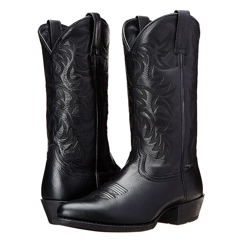 Emilia | Damen Schicke Cowboy-Stiefel mit stilvollen Details