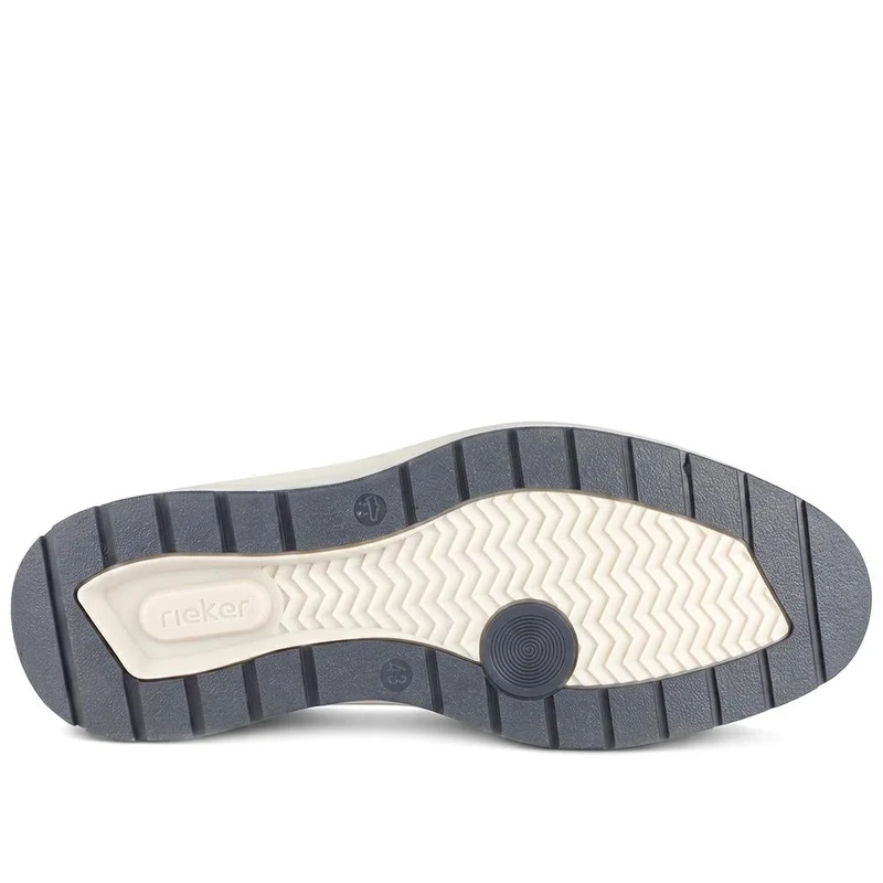 Rieker Dual-Tone Leather Shoes - RKR44507 / 329 907 - Tan