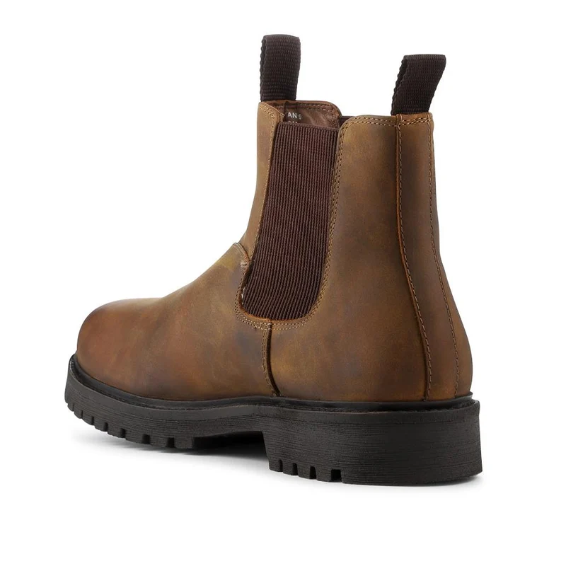 Hamburg Leather Waterproof Chelsea Boots - HAMBURG / 327 847 - Tan