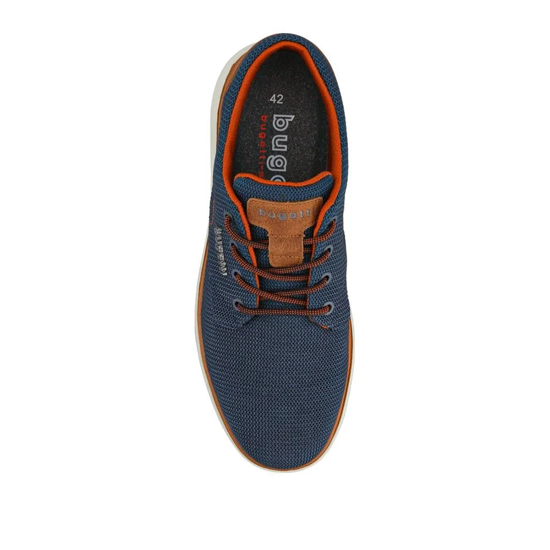 Comfort-Fitting Lace-Up Shoes - BUG41514 / 327 368 - Navy