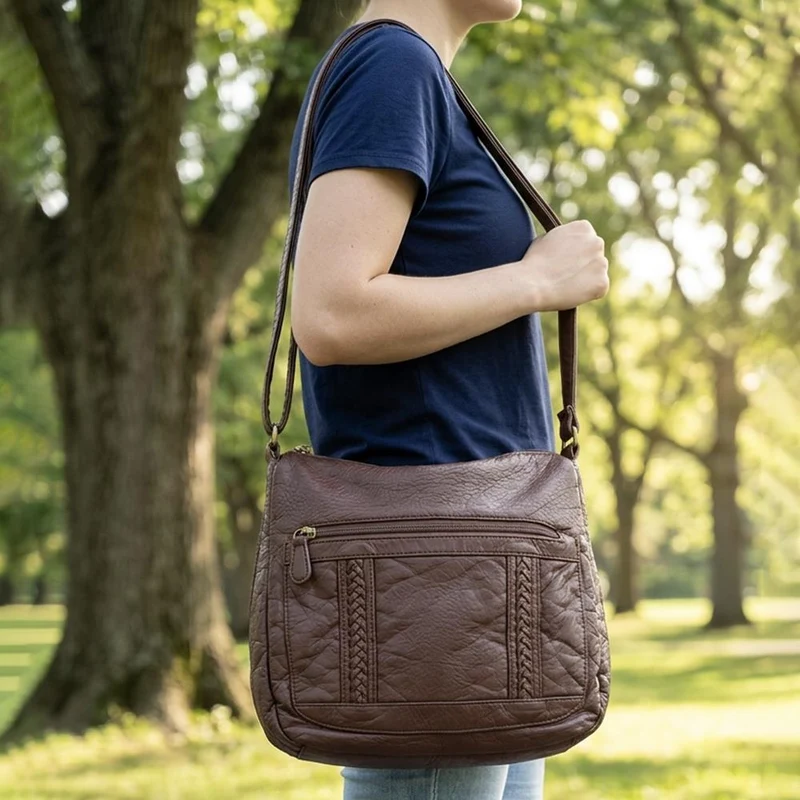 Cross Body Bag - WAHT36005 / 323 062 - Chocolate