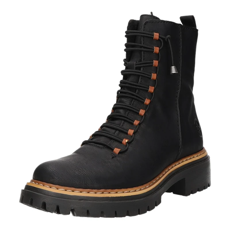 Rieker Schnürstiefelette Warmfutter bis 35mm Absatz (casual)