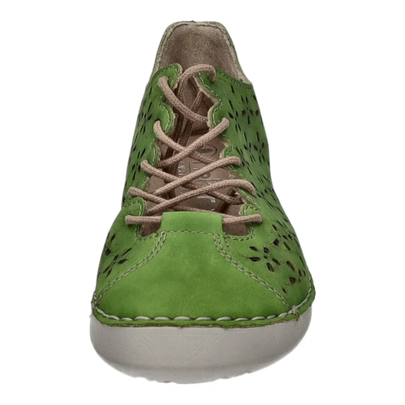 Rieker Schnürhalbschuh luftdurchlässig (durchbrochenes/geflochtenes Obermaterial)
