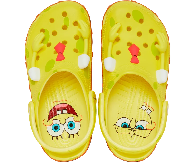 CROCS Unisex Spongebob Classic Clog