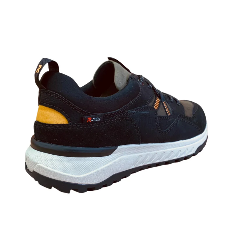 Rieker Herren-Sneakers „Evolution“ aus Leder - Schwarz