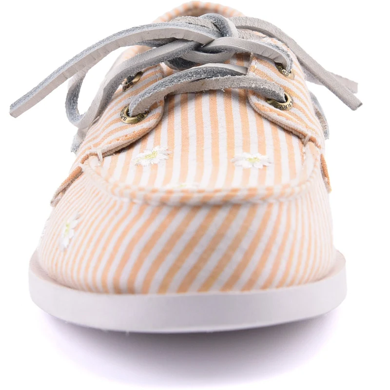 Sperry Authentischer Damen-Bootsschuh mit 2 Ösen | Seersucker