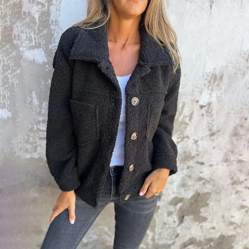 Lena | Kuschelige Jacke mit Innenfutter Damen