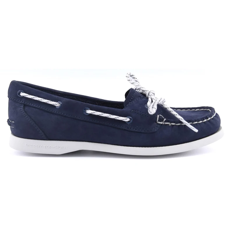 Sperry Authentischer originaler Damen-Bootsschuh mit 1 Ösen | Marineblau