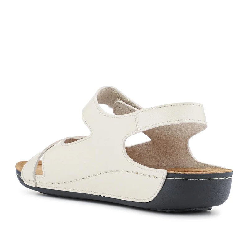 Cushioned Touch-Fasten Sandals - SERAY41003 / 327 591 - Beige