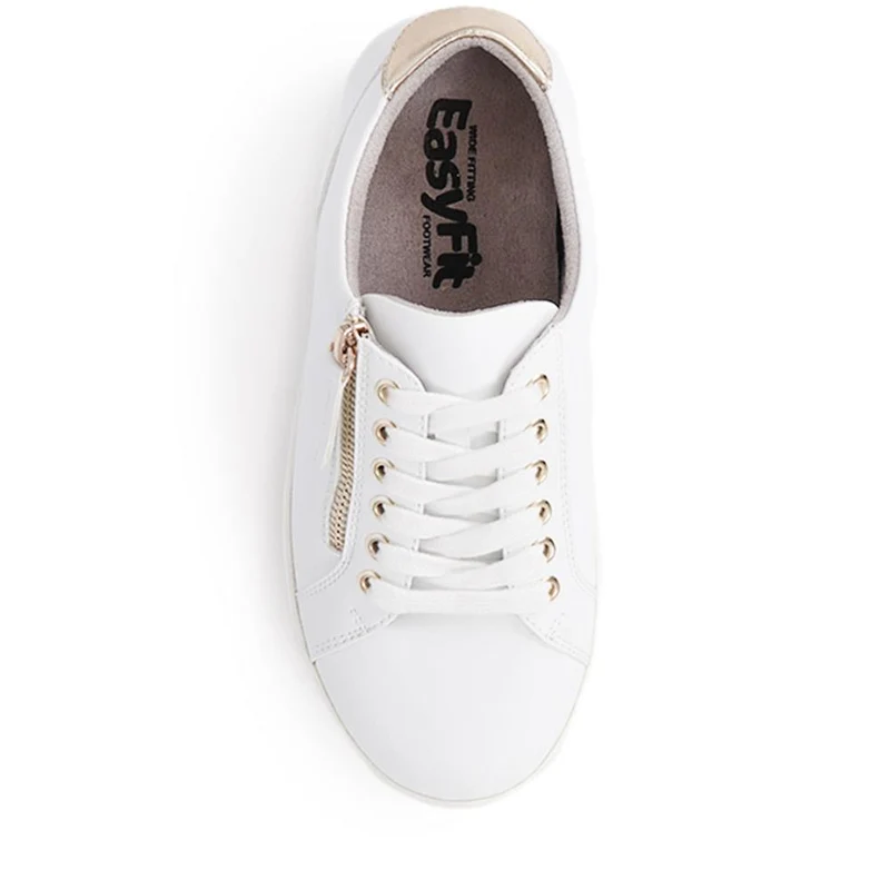 Extra Wide Chunky Trainers - ITALIA / 326 313 - White