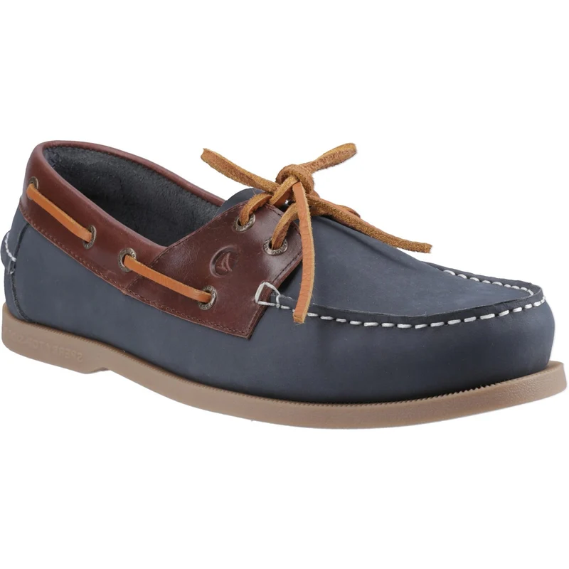 Sperry Herren-Bootsschuh Tacoma | Marineblau/Braun