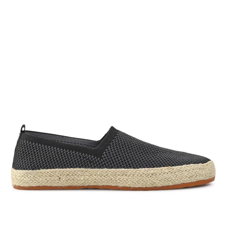 Breathable Slip-On Espadrilles - XIAM41013 / 326 923 - Black