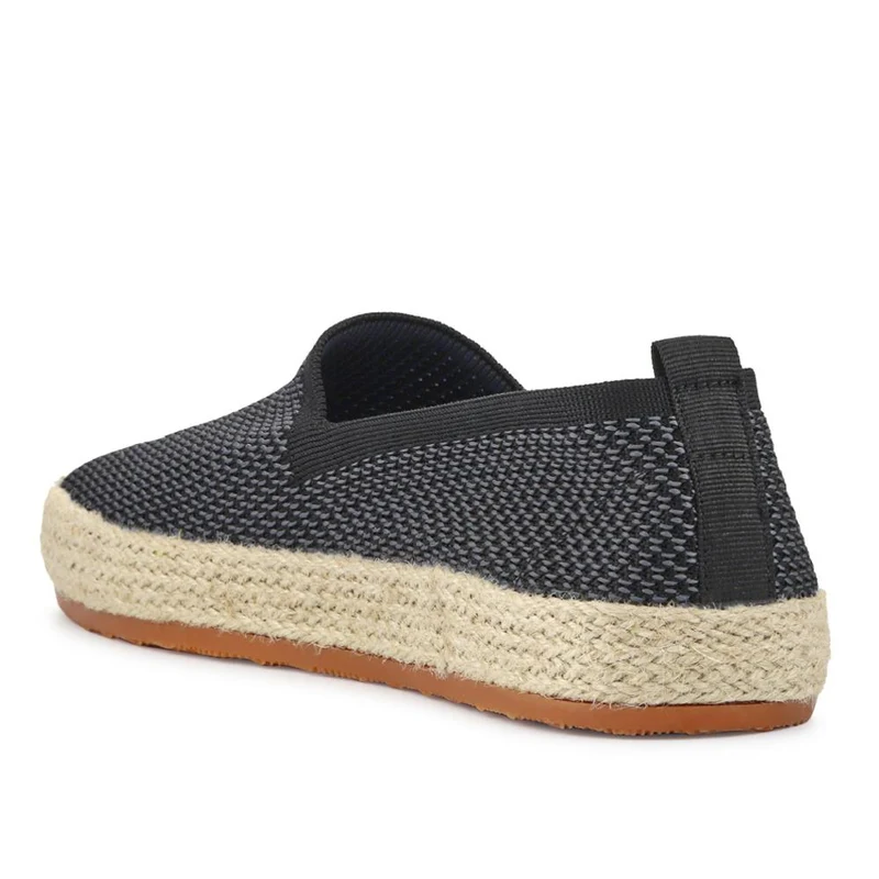 Breathable Slip-On Espadrilles - XIAM41013 / 326 923 - Black