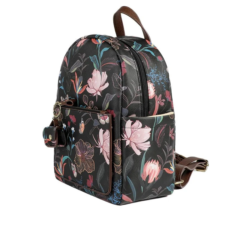 Floral Rucksack - JEWN39011 / 325 475 - Black Floral