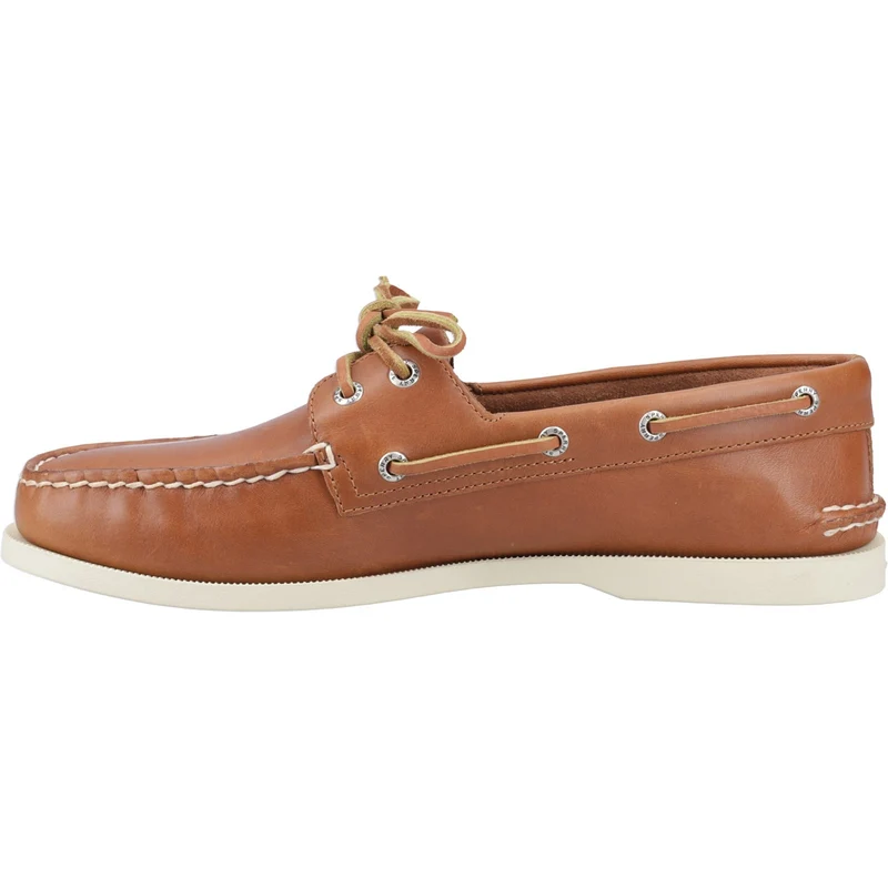 Sperry Authentische Herren-Bootsschuhe mit 2 Ösen | Hellbraun