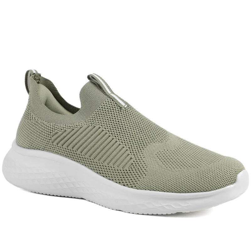 Wide Fit Memory Foam Easy Step In Trainers - BRK43041 / 329 070