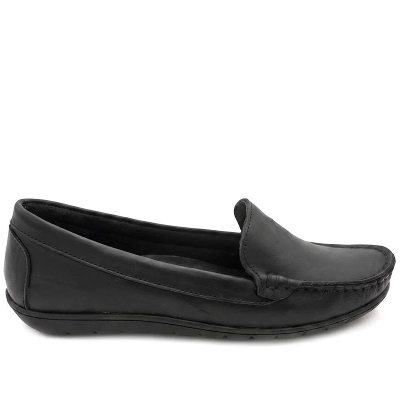 Premium Leather Moccasins - SIMIN43003 / 329 608 - Black
