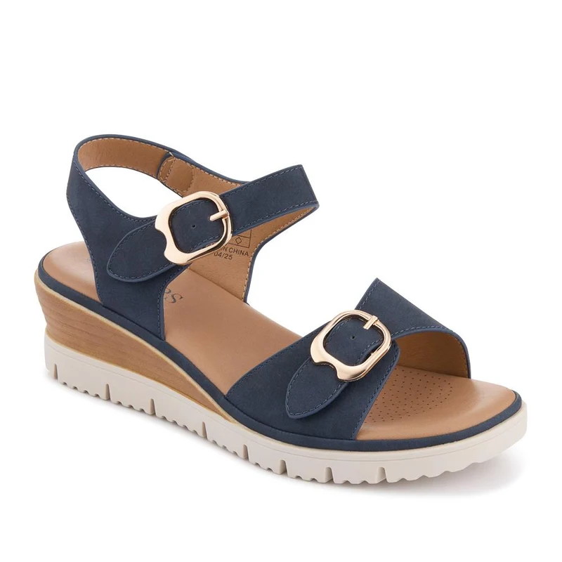 Adjustable Fit Cushioned Sandals - BAIZH41066 / 327 980