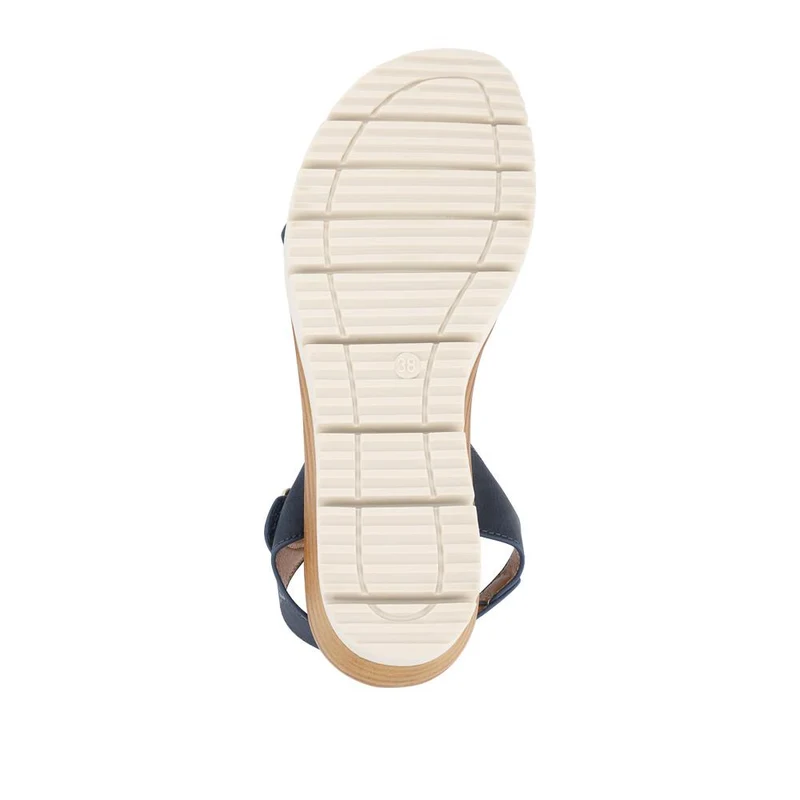 Adjustable Fit Cushioned Sandals - BAIZH41066 / 327 980 - Navy