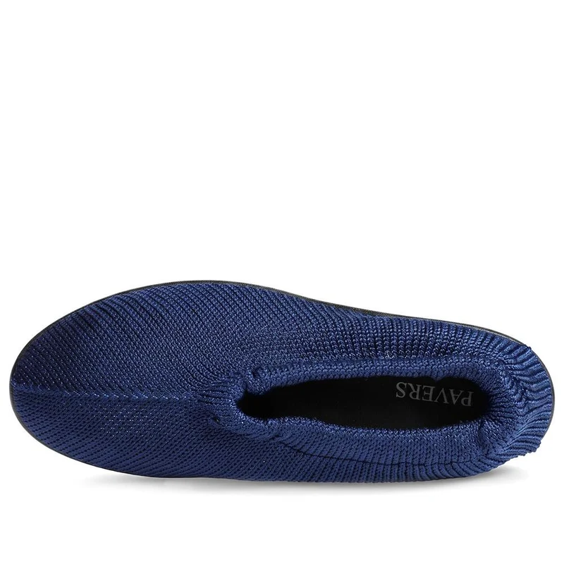 Flexible Fabric Upper Slip On Shoes - PLU44002 / 330 363 - Navy