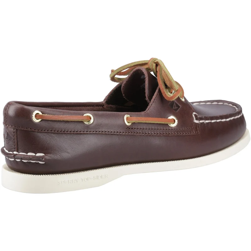 Sperry Authentische Herren-Bootsschuhe mit 2 Ösen | Braun