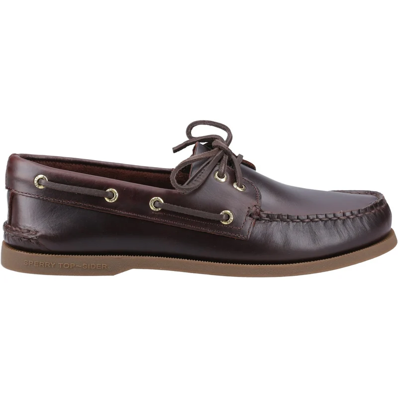 Sperry Authentische Herren-Bootsschuhe mit 2 Ösen | Amaretto