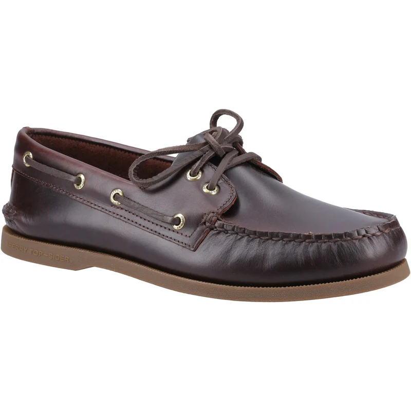 Sperry Authentische Herren-Bootsschuhe mit 2 Ösen | Amaretto
