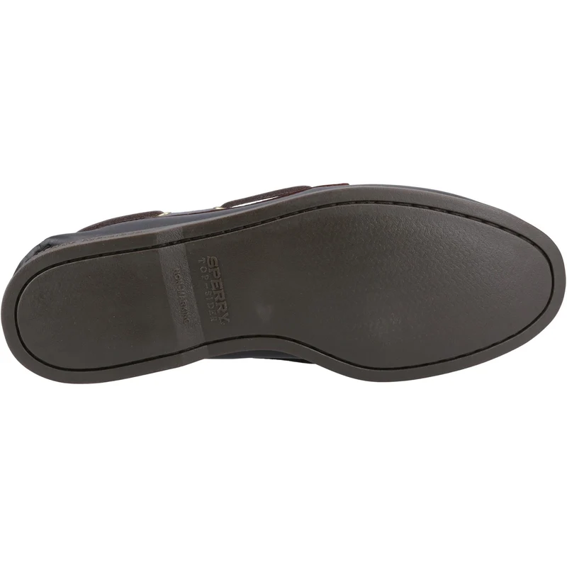Sperry Authentische Herren-Bootsschuhe mit zwei Ösen | Amaretto Schwarz