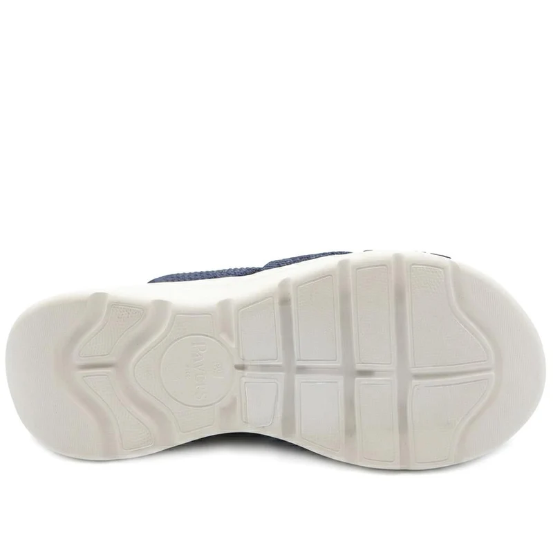 Wide Fit Diamante Cushioning Mule Sandals - BRK43024 / 329 365 - Navy