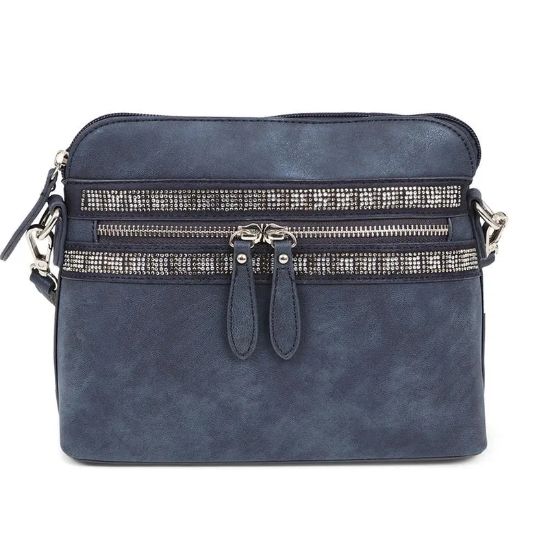 Zip-Fasten Crossbody Bag - RIM37005 / 323 896 - Navy