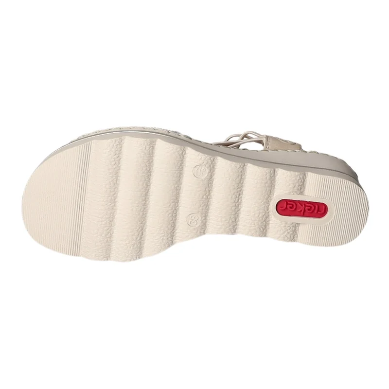Rieker Keil Sandalette ab 30mm Sohlenhöhe