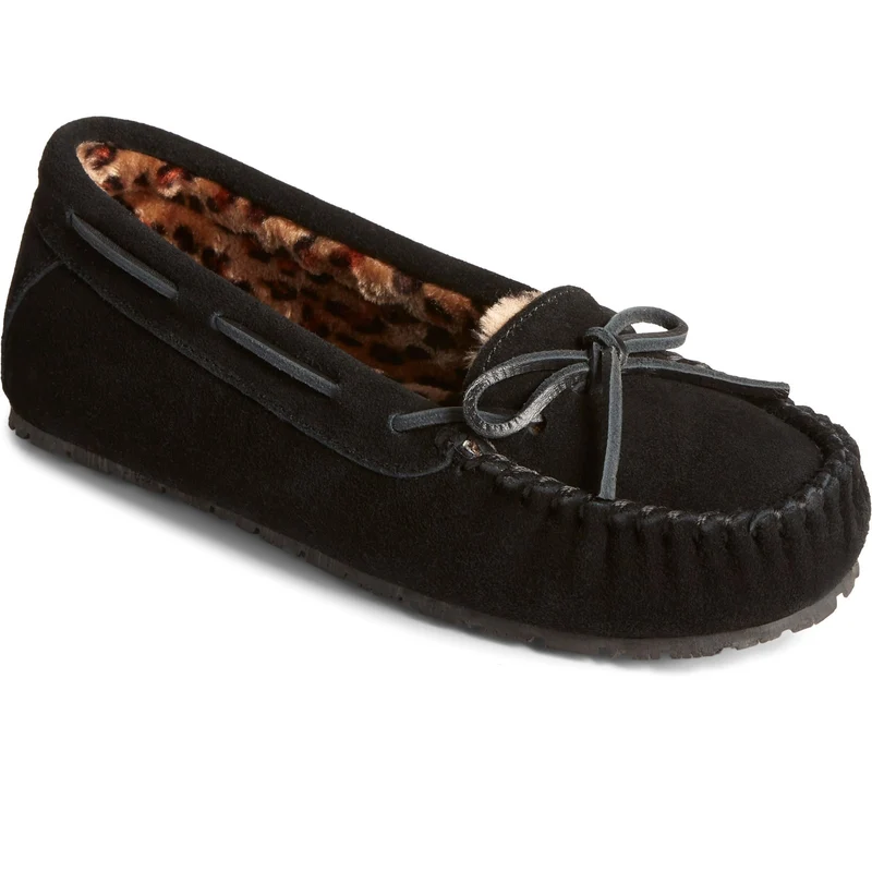 Sperry Damen-Hausschuhe Reina | Schwarzer Leoparden
