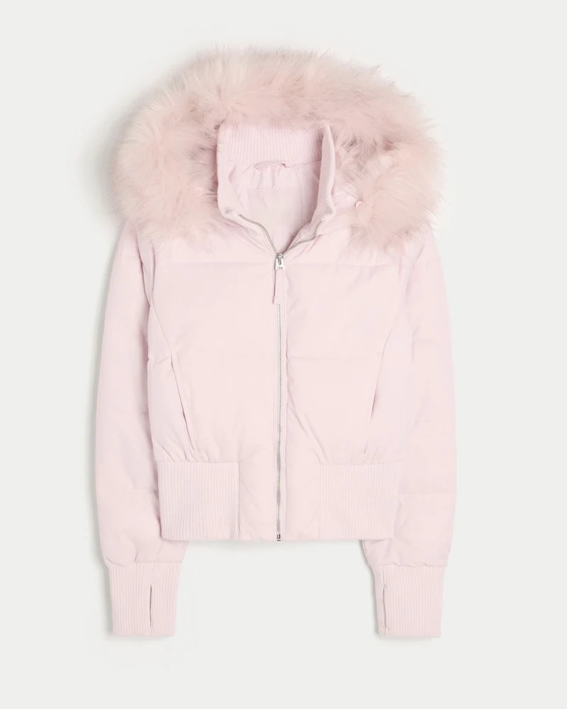 Angela | Warme Stilvolle Winter Kapuzenjacke für Damen