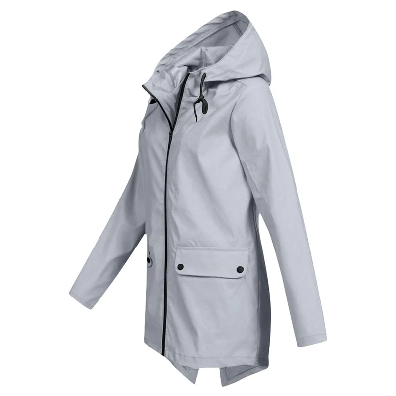 Tanja | Damen Winterjacke mit Kapuze und Reißverschluss