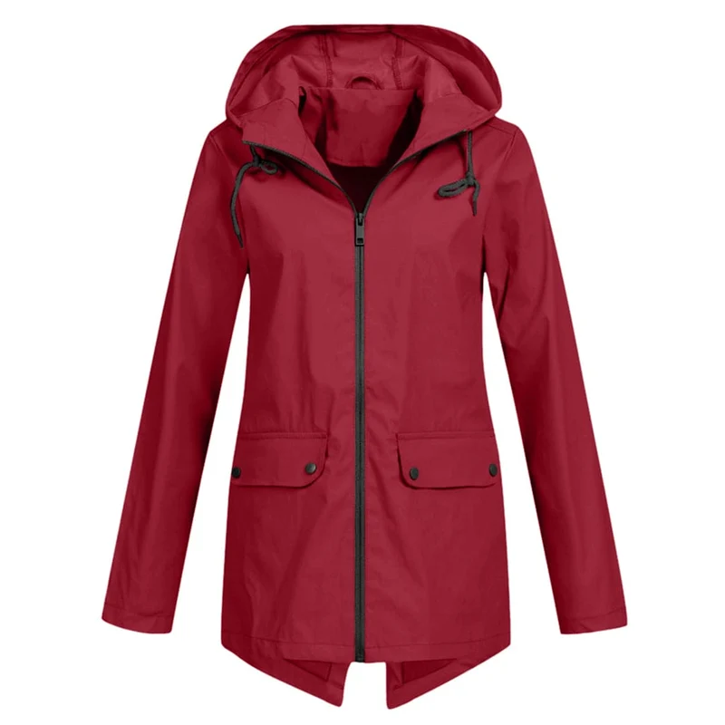 Tanja | Damen Winterjacke mit Kapuze und Reißverschluss