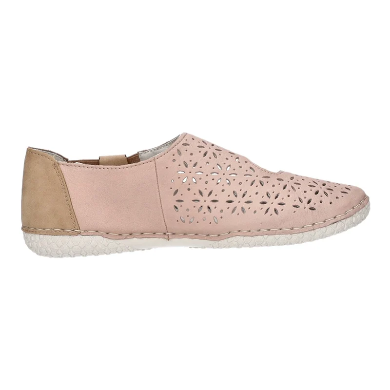 Rieker Slipper/Kletthalbschuh luftdurchlässig (durchbrochenes/geflochtenes Obermaterial)
