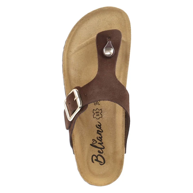 Zehentrenner Braun